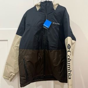 size LT men’s Columbia Point Park insulated jacket